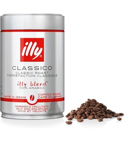 Amazon.com : illy Whole Bean Coffee, Intenso Bold Roast, 8.8oz, 6